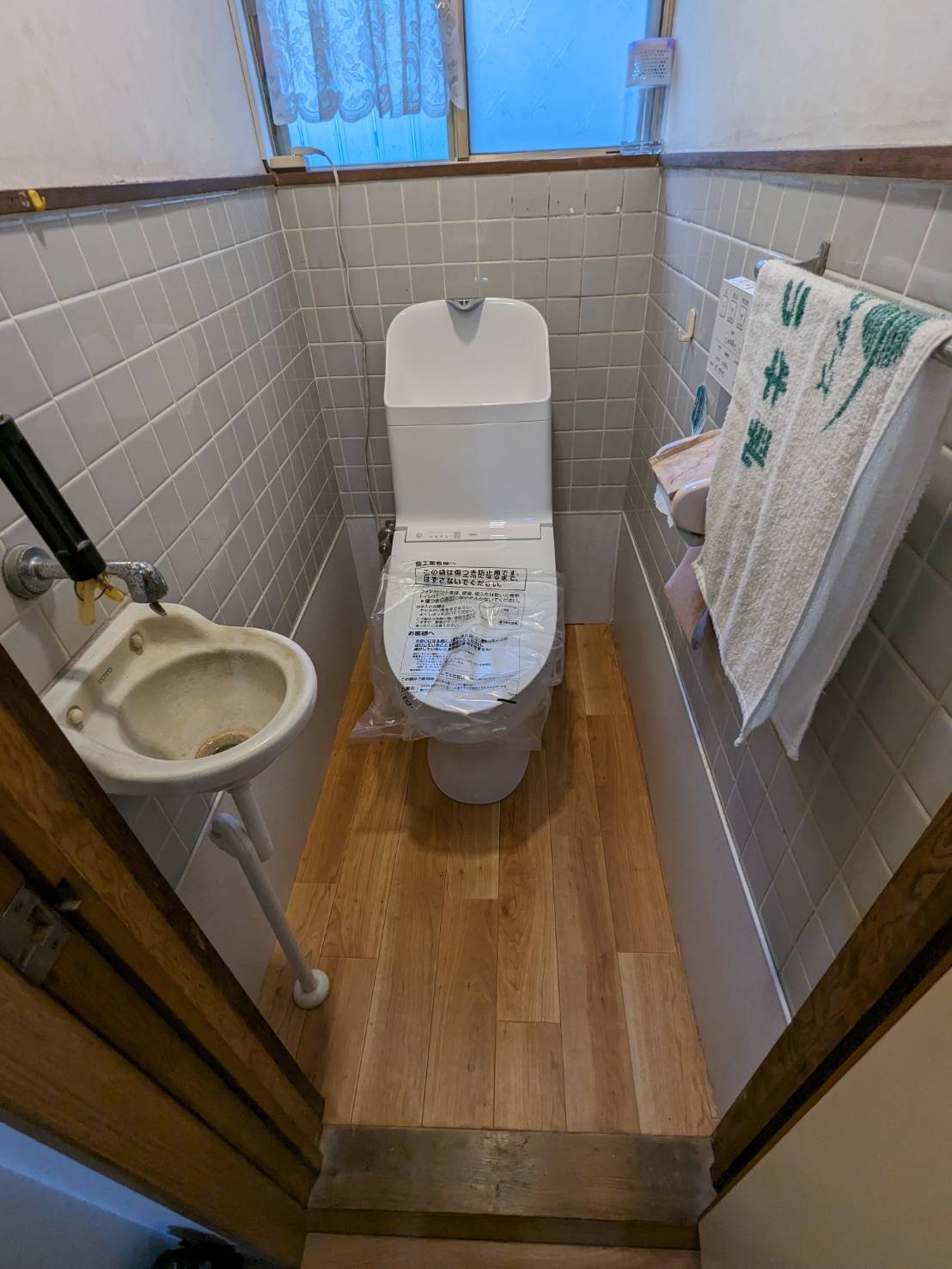 熊本市西区のトイレ交換・施工後